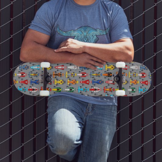 Formel-1-Rennwagen Skateboard (Außenbereich 3)