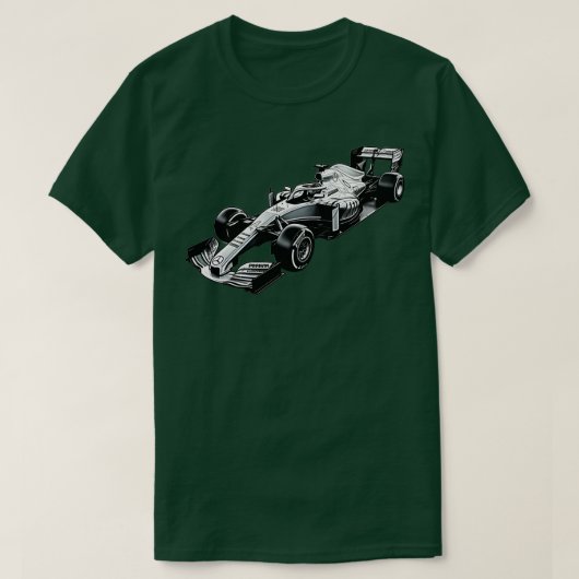 Formel 1-Silberpfeil T-Shirt (Design vorne)