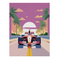 Formel-1-Wall-Dekor-Poster