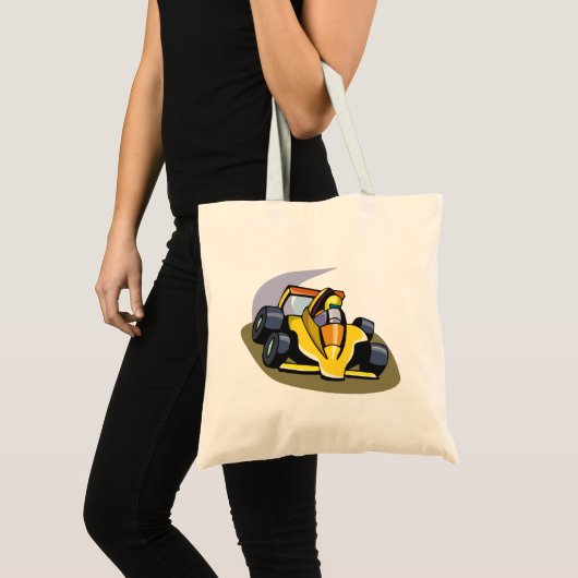 Formel-5-Rennen Auto-Motorsport-Tote-Tasche Tragetasche (Vorderseite (Produkt))