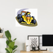 Formel 5 Rennsport-Poster Poster (Heimbüro)