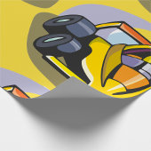 Formel-5-Rennwagen Geschenkpapier