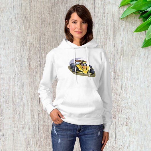 Formel-5-Rennwagen Hoodie