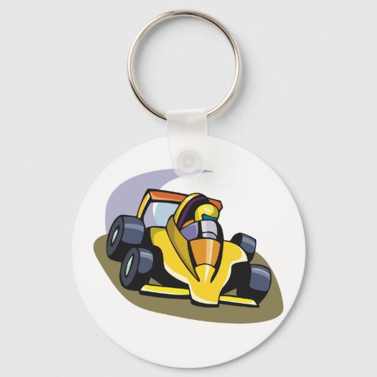Formel-5-Rennwagen Schlüsselanhänger (Vorderseite)