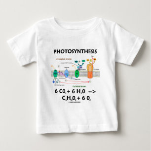 Formel der Fotosynthese-(Chemikalie) Baby T-shirt