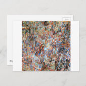 Formel des Frühlings von Pavel Filonov Postkarte (Vorne/Hinten)