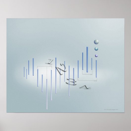 Formel, Diagramm, Mathematiksymbole 11 Poster (Vorne)