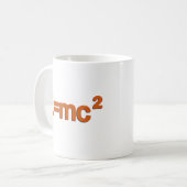 Formel E=mc2 Kaffeetasse (Vorderseite Links)