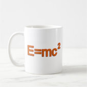 Formel E=mc2 Kaffeetasse (Links)