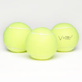 Formel für das Volumen einer Kugel Tennisbälle (Multi)