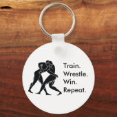 Formel für den griechischen Athlete Sports Wrestli Schlüsselanhänger (Vorderseite)