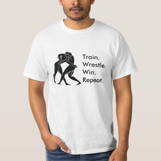 Formel für den griechischen Athlete Sports Wrestli T-Shirt (Vorderseite)