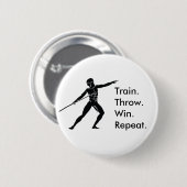 Formel für den griechischen Sportwettkampf Button (Vorne & Hinten)