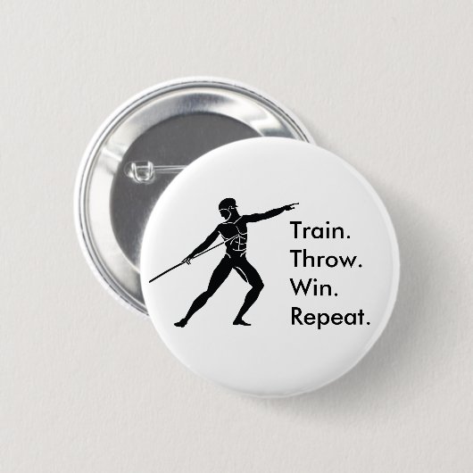 Formel für den griechischen Sportwettkampf Button (Vorne & Hinten)