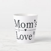 Formel für die Liebe der Mama Milchtasse (Vorderseite)