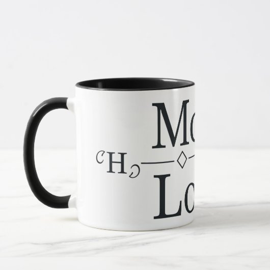 Formel für die Liebe der Mama Tasse (Links)
