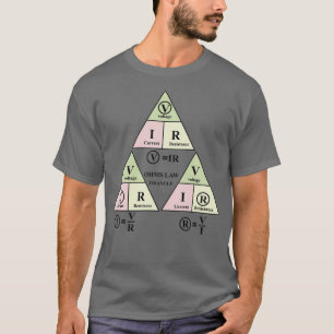 Formel für elektrische Ohm T-Shirt