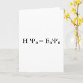 Formel Mathematische Physik Karte (Gelbe Blume)