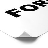 Formel-Power-Rad (Physik-Gleichungen) Poster (Ecke)