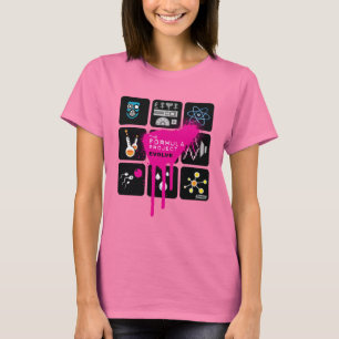 Formel-Projekt-Damen-grundlegender T - Shirt