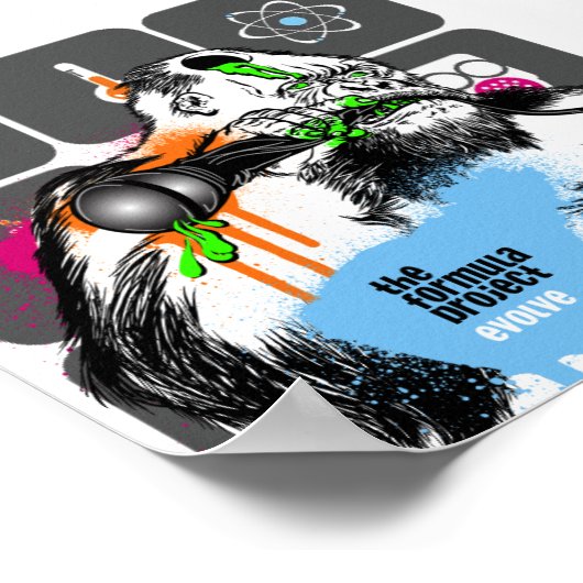 Formel Projekt Guerrilla Poster (Ecke)