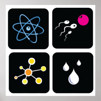 Formel-Projekt quadratisches Set-2 Poster