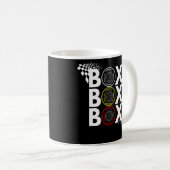 Formel-Racing-Box-Feld Funkruf nach Pitbo Kaffeetasse (VorderseiteRechts)