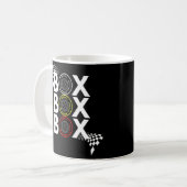 Formel-Racing-Box-Feld Funkruf nach Pitbo Kaffeetasse (Vorderseite Links)