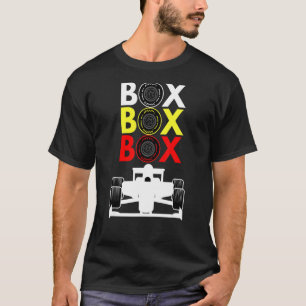 Formel-Racing-Box-Feld Funkruf nach Pitbo T-Shirt