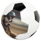 Formel Spaß: Beruflicher Rennfahrer für Meerkat Fußball (Dreiviertel)