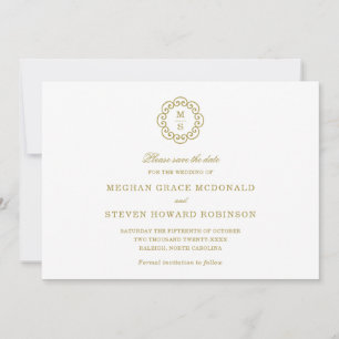 Formell Save the Date Einladung