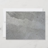 Formeller Abschluss für Stone-Foto Ankündigung (Rückseite)