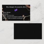 Formeller Standard, 3,5" x 2,0" Visitenkarte (Vorne/Hinten)