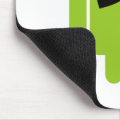 Formelles Android-Roboter-Symbol Grafik Mousepad (Ecke)