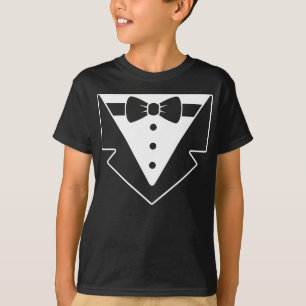 Formelles Spaß-Tuxedo-Shirt für Kinder T-Shirt