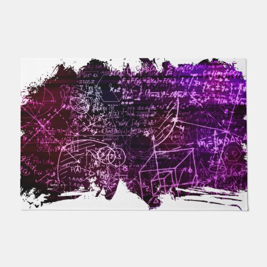 Formeln im mathematischen Raum Fußmatte (Vorderseite)