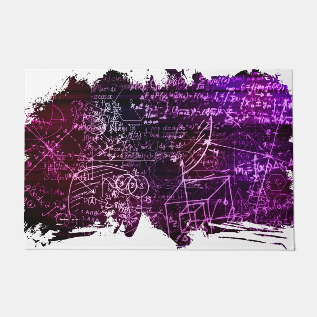 Formeln im mathematischen Raum Fußmatte (Vorderseite)