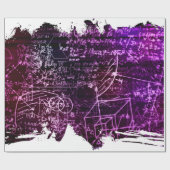 Formeln im mathematischen Raum Geschenkpapier (Flach)