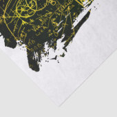 Formeln im mathematischen Raum Seidenpapier (Detail)