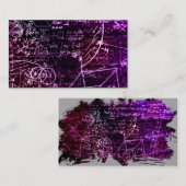 Formeln im mathematischen Raum Visitenkarte (Vorne/Hinten)