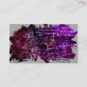 Formeln im mathematischen Raum Visitenkarte (Rückseite)