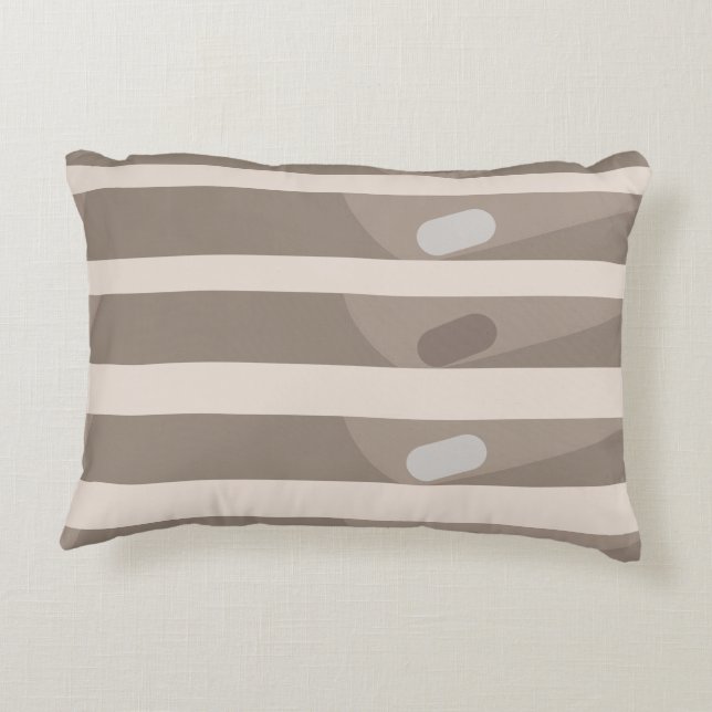 Formen Akzent Pillow Dekokissen (Rückseite)