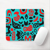 Formen - auf Aqua-Blue Mousepad (Mit Mouse)