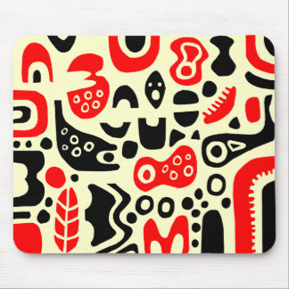 Formen - auf Creme Mousepad