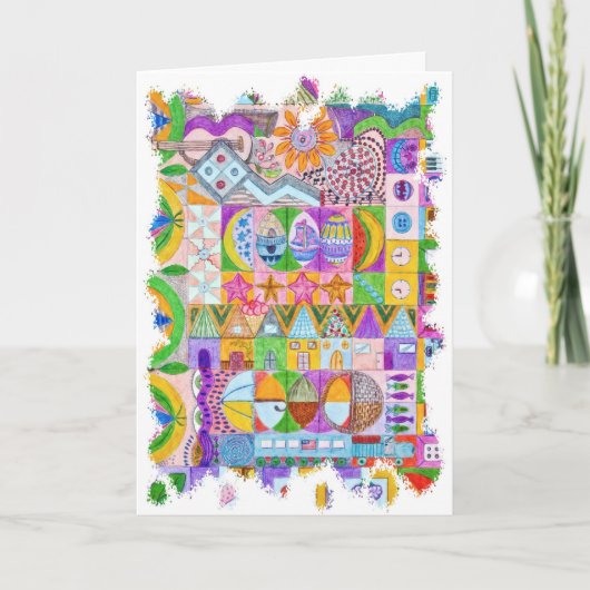 Formen Dankeskarte (Vorderseite)