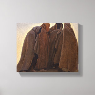 Formen der Angst von Maynard Dixon Leinwanddruck