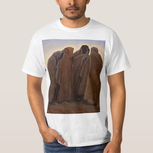 Formen der Angst von Maynard Dixon T-Shirt (Vorderseite)