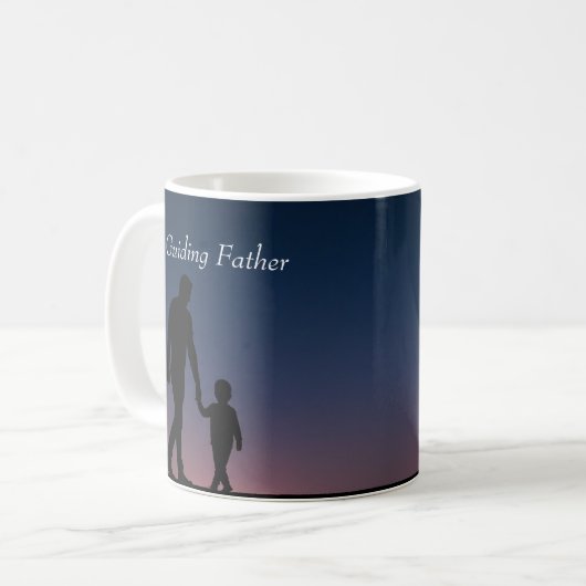 Formen der Vaterschaft (führender Vater) Kaffeepau Kaffeetasse (Vorderseite Links)