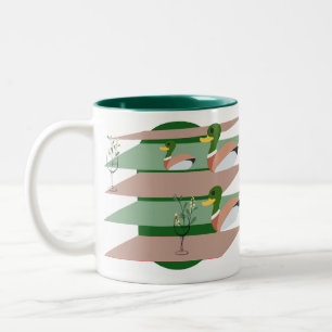 Formen, Enten Zweifarbige Tasse