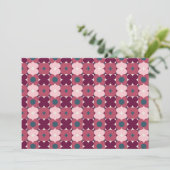 Formen Feiertagskarte (Stehend Vorderseite)